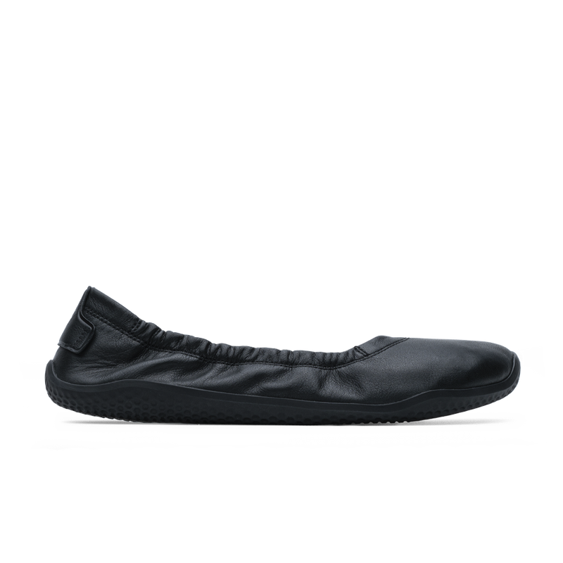 Load image into Gallery viewer, Vivobarefoot Primus Asana Yin Ballerina Leather Womens Obsidian-0