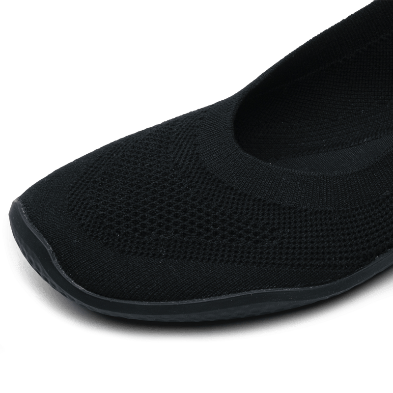 Load image into Gallery viewer, Vivobarefoot Primus Asana Yin Ballerina Knit Women's – Obsidian