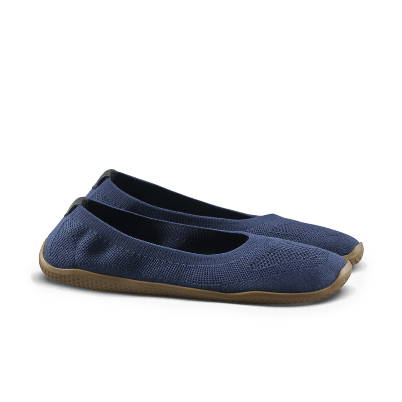 Load image into Gallery viewer, Vivobarefoot Asana Yin Ballerina Knit Women's Barefoot Pump – Deep Ocean
