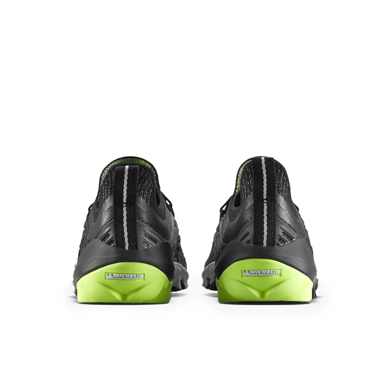 Load image into Gallery viewer, Vivobarefoot Hydra Esc Womens Obsidian/Safety Yellow-4