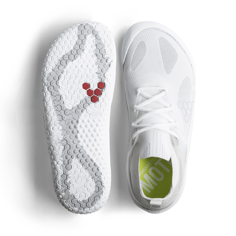 Load image into Gallery viewer, Vivobarefoot Motus Strength Womens Bright White/Grey-1