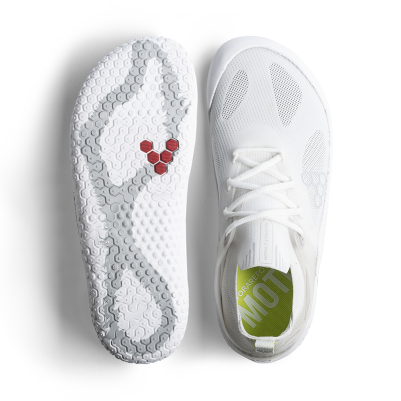 Load image into Gallery viewer, Vivobarefoot Motus Strength Womens Bright White/Grey-1