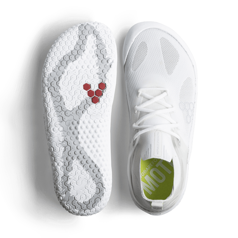 Load image into Gallery viewer, Vivobarefoot Motus Strength Womens Bright White/Grey-1