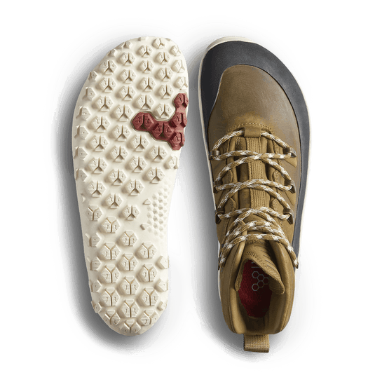 Vivobarefoot Tracker Leather AT Womens Tan-1