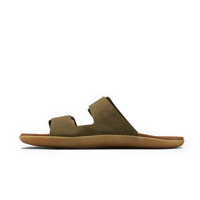 Load image into Gallery viewer, Vivobarefoot Sensus Yin Slide Womens Dark Olive-2