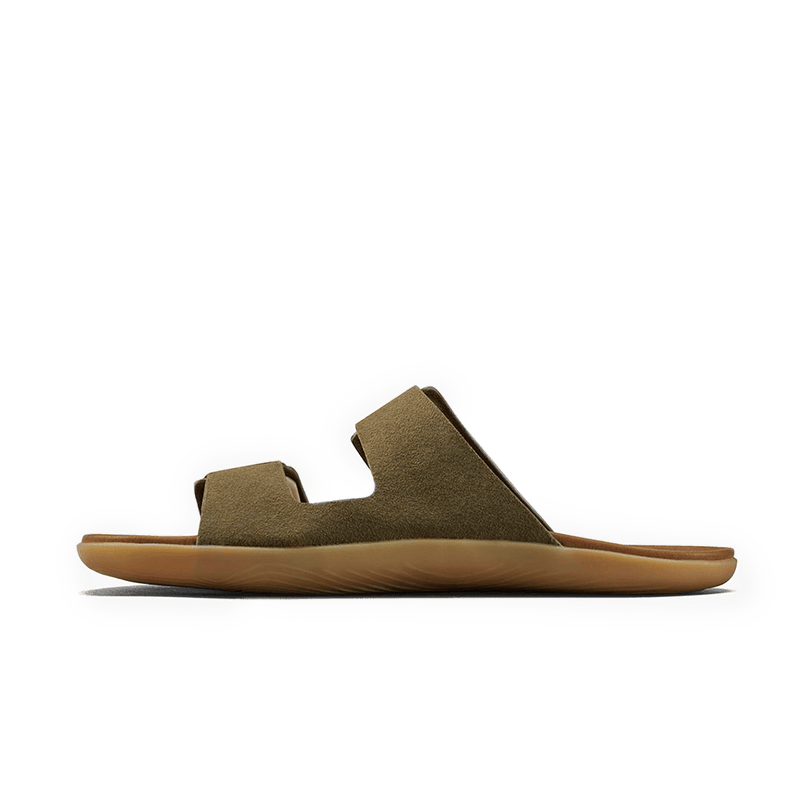 Load image into Gallery viewer, Vivobarefoot Sensus Yin Slide Womens Dark Olive-2