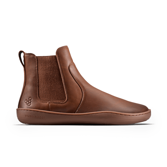 Vivobarefoot Sensus Chelsea Womens Dark Tan-0