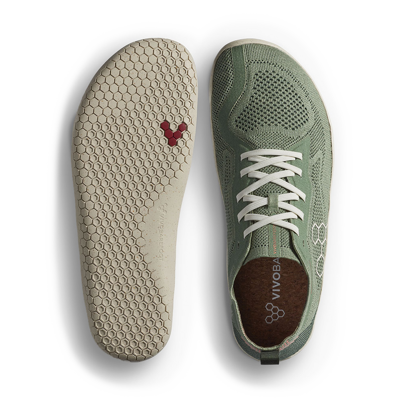 Load image into Gallery viewer, Vivobarefoot Primus Lite Knit Natural Womens Dusty Green-1