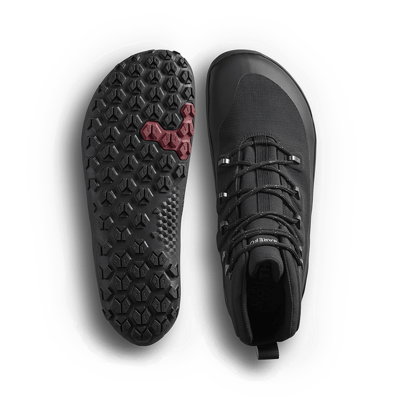 Load image into Gallery viewer, Vivobarefoot Tracker Textile AT II Womens Obsidian-1