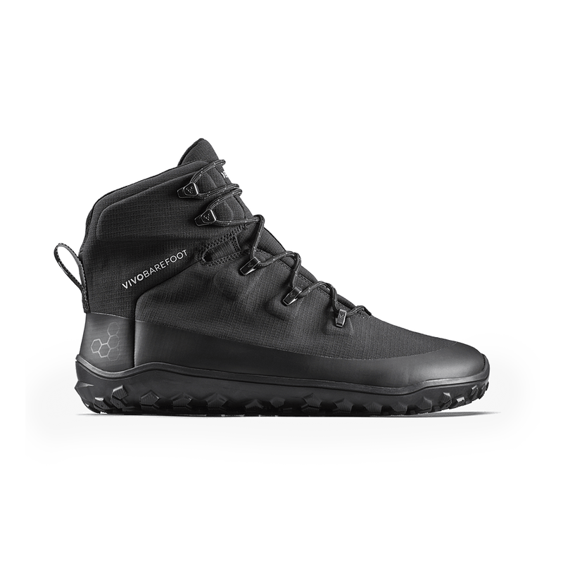 Load image into Gallery viewer, Vivobarefoot Tracker Textile AT II Women's Barefoot Hiking Boot – Obsidian