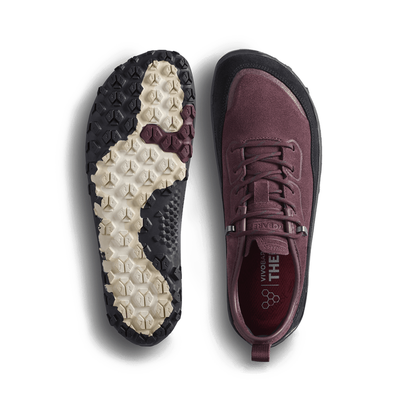 Load image into Gallery viewer, Vivobarefoot Tracker Leather AT Low II Women's Barefoot Hiking Shoe – Fig