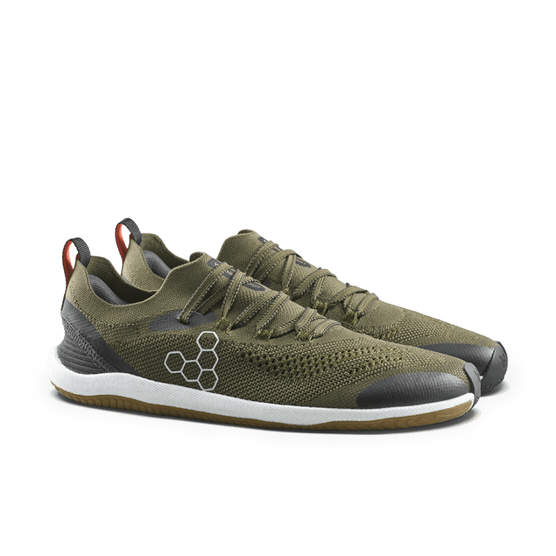 Load image into Gallery viewer, Vivobarefoot Primus Flow Knit Womens Dark Olive-3