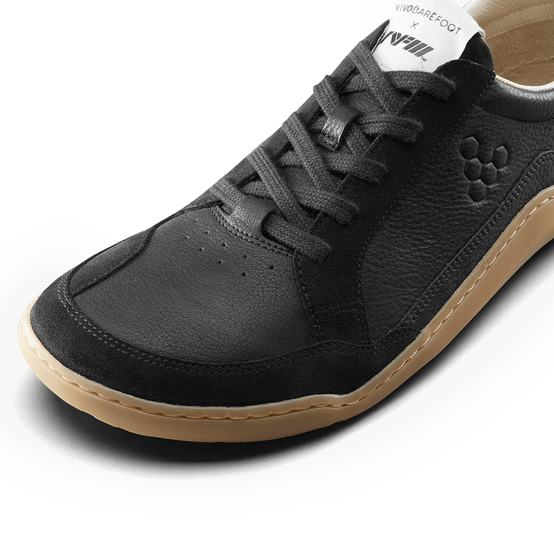 Load image into Gallery viewer, Vivobarefoot Gobi II Sneaker Premium Leather Women's – Raven