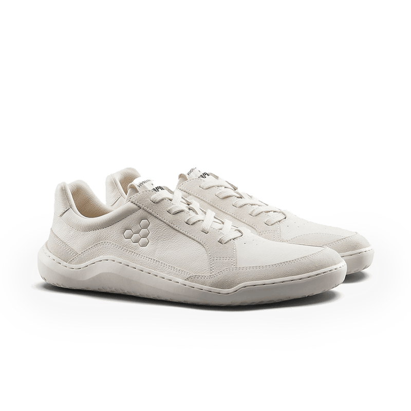 Load image into Gallery viewer, Vivobarefoot Gobi II Sneaker Premium Leather Womens Limestone-3
