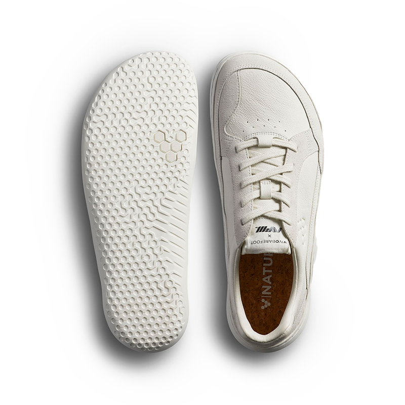 Load image into Gallery viewer, Vivobarefoot Gobi II Sneaker Premium Leather Womens Limestone-1