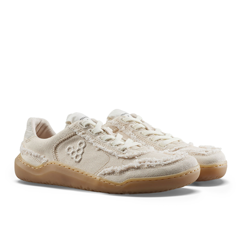 Load image into Gallery viewer, Vivobarefoot Gobi Sneaker Canvas Womens Rose-3