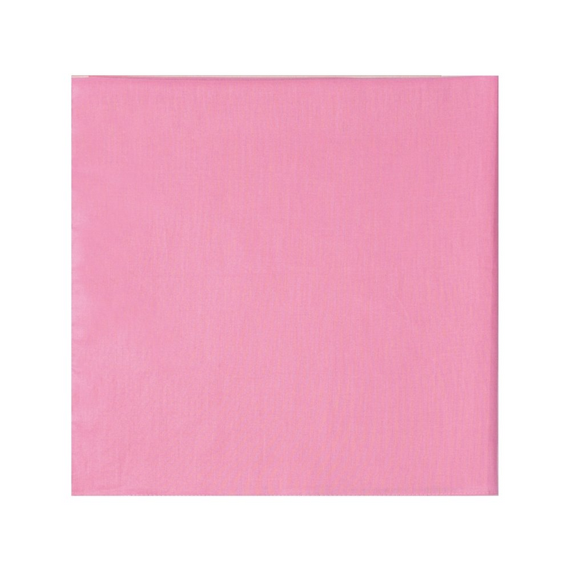 Load image into Gallery viewer, 20x Plain Bandana 100% COTTON Head Wrap Durag Bandanna Scarf Mask BULK - Light Pink-2
