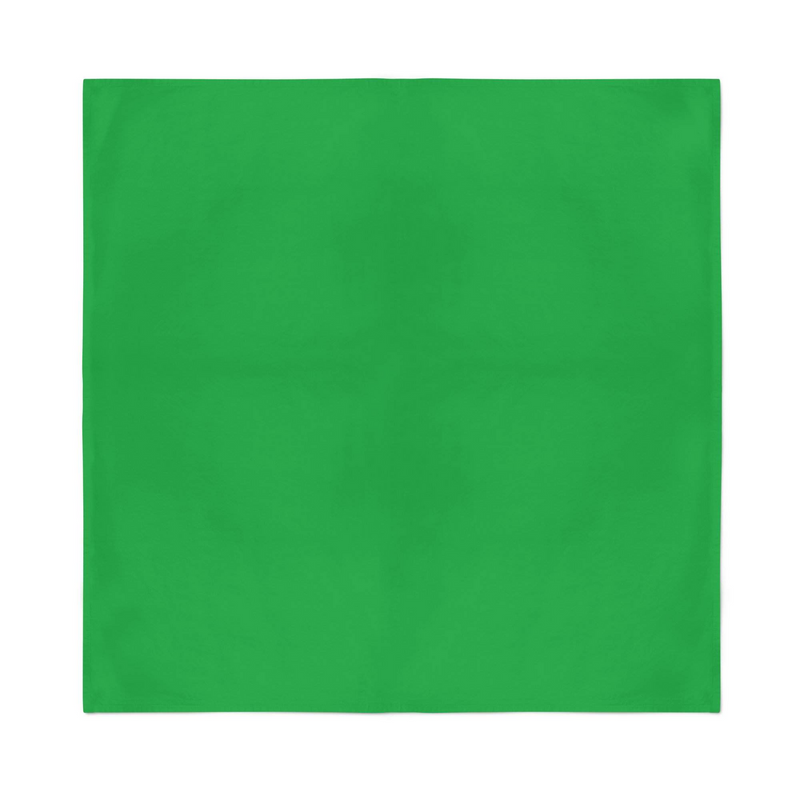 Load image into Gallery viewer, 20x Plain Bandana 100% COTTON Head Wrap Durag Bandanna Scarf Mask BULK - Green-2