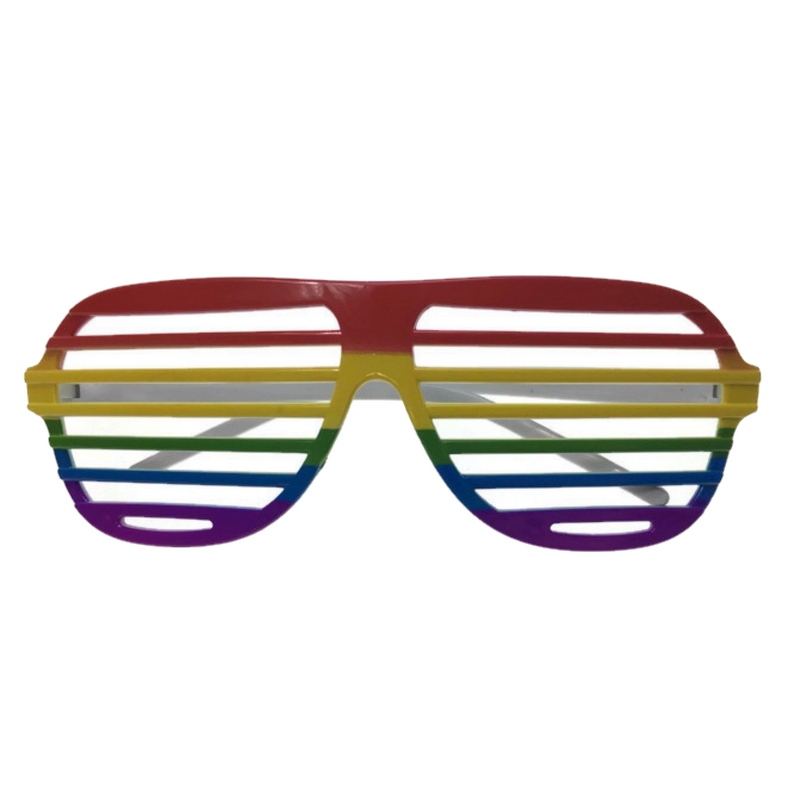 Load image into Gallery viewer, 12x RAINBOW GLASSES Sunglasses Mardi Gras Gay Pride LGBT Party Costume BULK-3