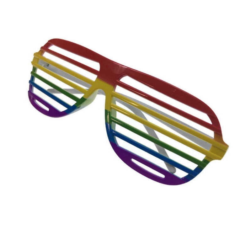 Load image into Gallery viewer, 12x RAINBOW GLASSES Sunglasses Mardi Gras Gay Pride LGBT Party Costume BULK-2