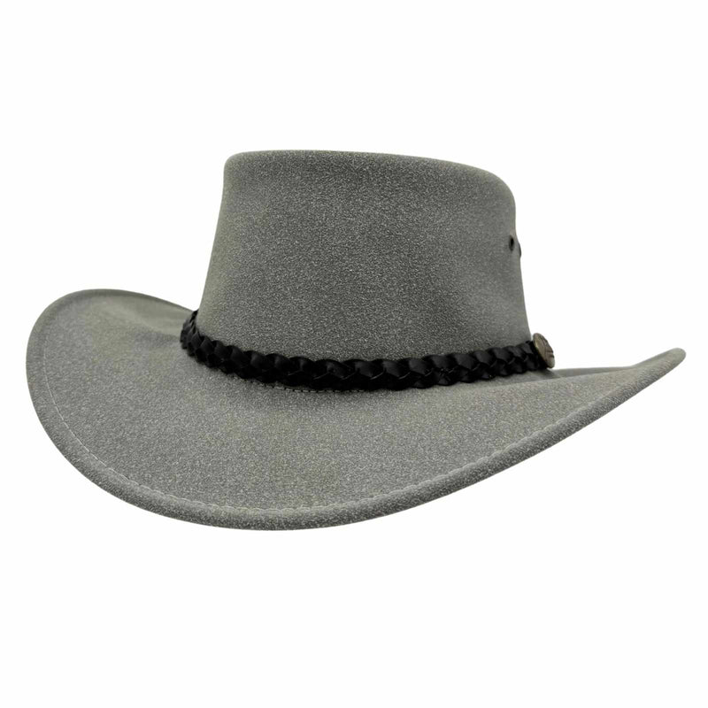 Load image into Gallery viewer, Jacaru 1065 Ranger Hat – Oiled Leather | Wide Brim | UPF 50+