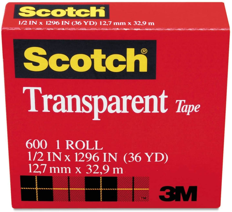Load image into Gallery viewer, Scotch 3M Transparent Tape 12.7mm x 32.9m - MADE IN USA-3