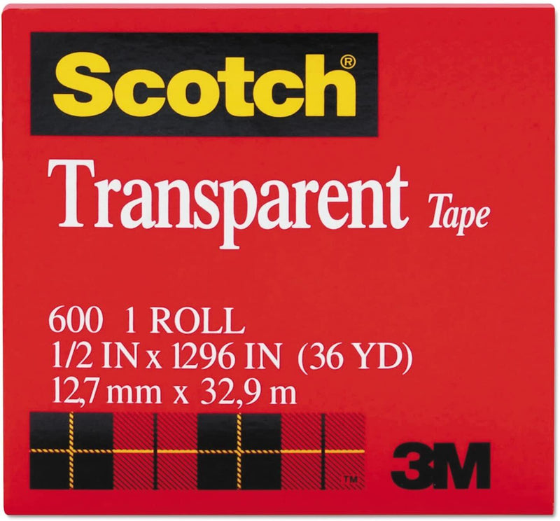 Load image into Gallery viewer, Scotch 3M Transparent Tape 12.7mm x 32.9m - MADE IN USA-4