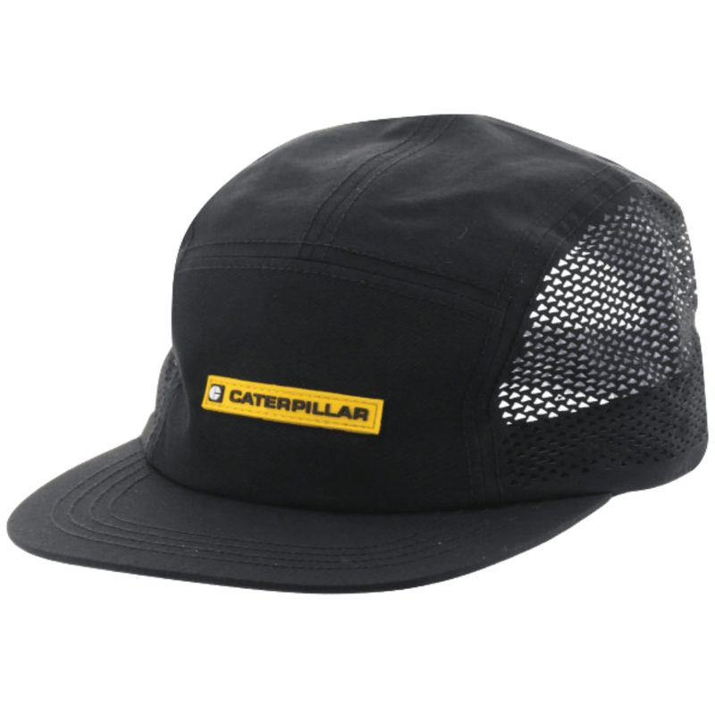 Load image into Gallery viewer, CAT AO Print Hat Snapback Baseball Hat Cap Skate Surf Caterpillar - Pitch Black-3