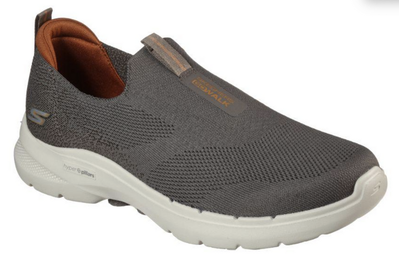 Load image into Gallery viewer, Skechers Mens Gowalk 6 Shoes Sneakers Athletic Runners Machine Washable - Taupe-4