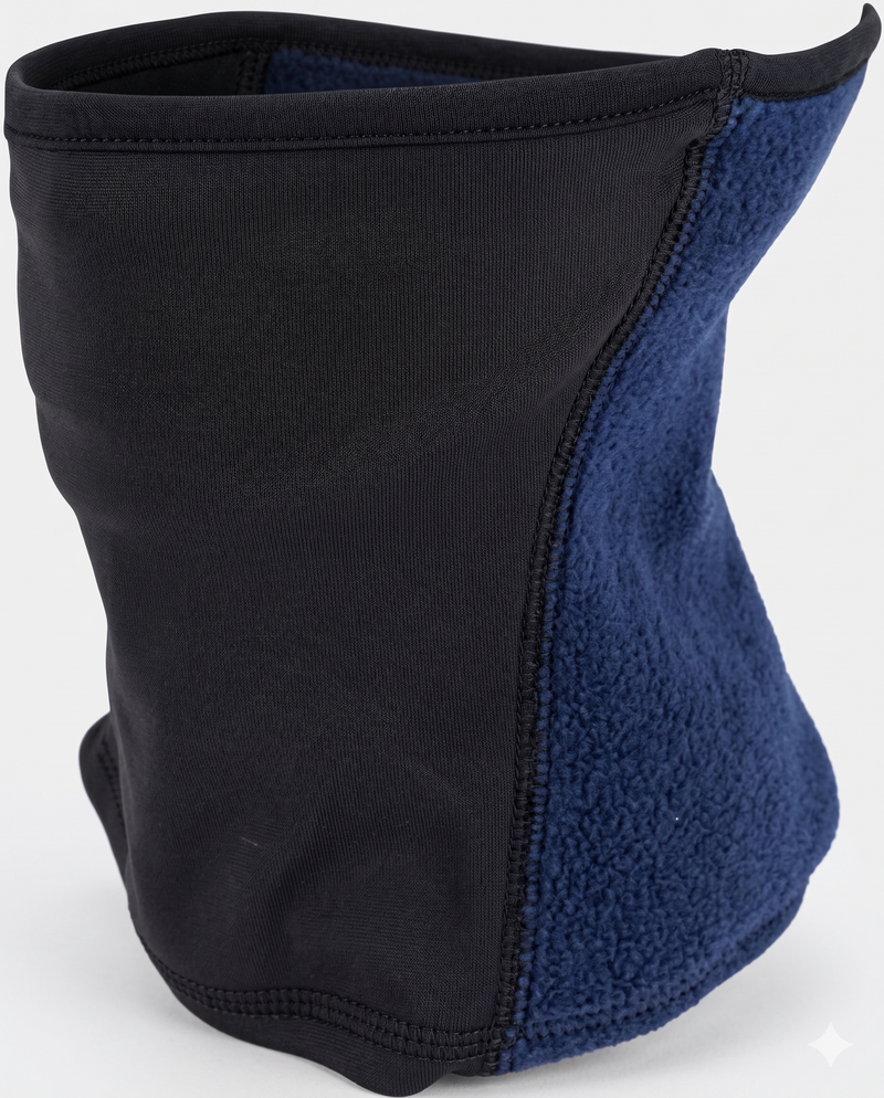 Load image into Gallery viewer, Breathable Fleece/Spandex Face and Neck Warmer Warm Winter Scarf in Navy-2