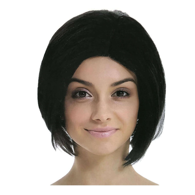 Load image into Gallery viewer, ASSYMETRICAL BOB WIG Funky Trendy Modern Cosplay Wigs Party Costume - Black-1