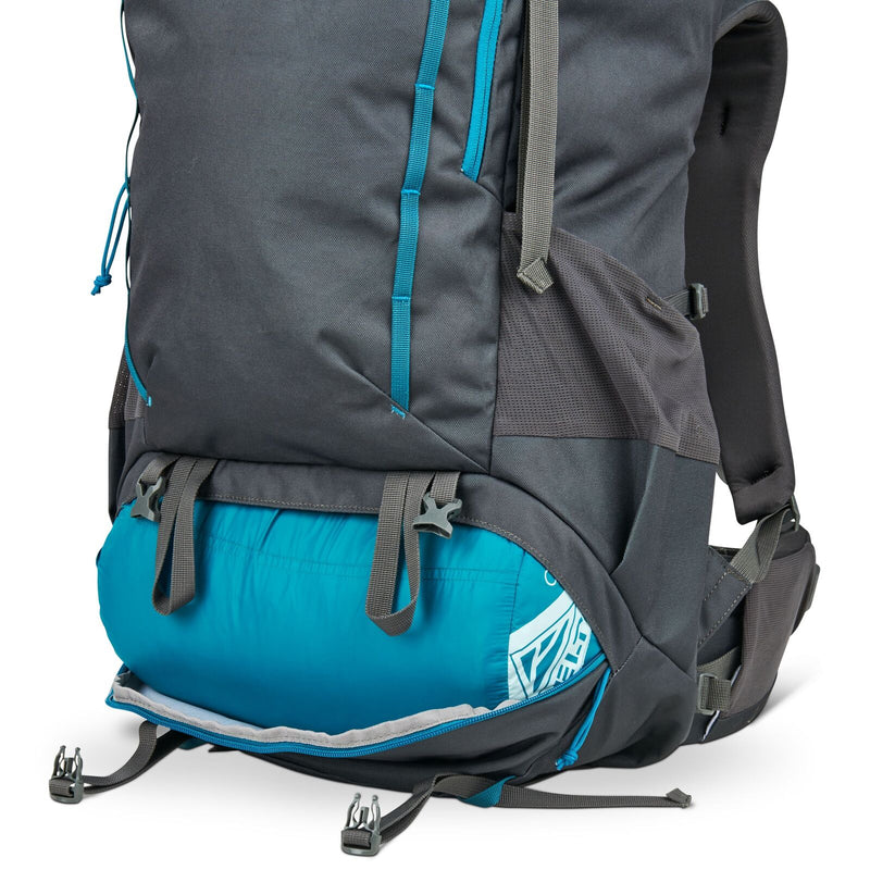 Load image into Gallery viewer, KELTY Asher 65L Backpack Bag Rucksack Hiking Camping in Beluga/Storm Blue-3