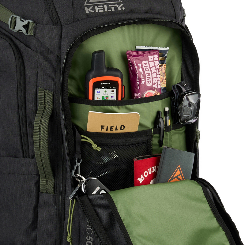 Load image into Gallery viewer, Kelty Redwing Traveler 50 Travel Outdoor Backpack Bag in Black-2