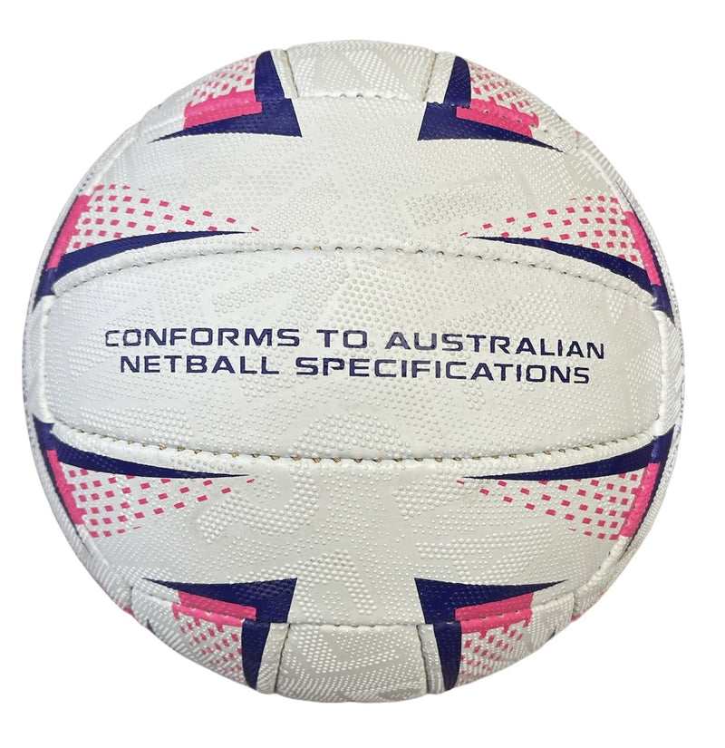 Load image into Gallery viewer, Laura Geitz Match Gripper Netball Hand Sewn Waterproof Official Size 4-2