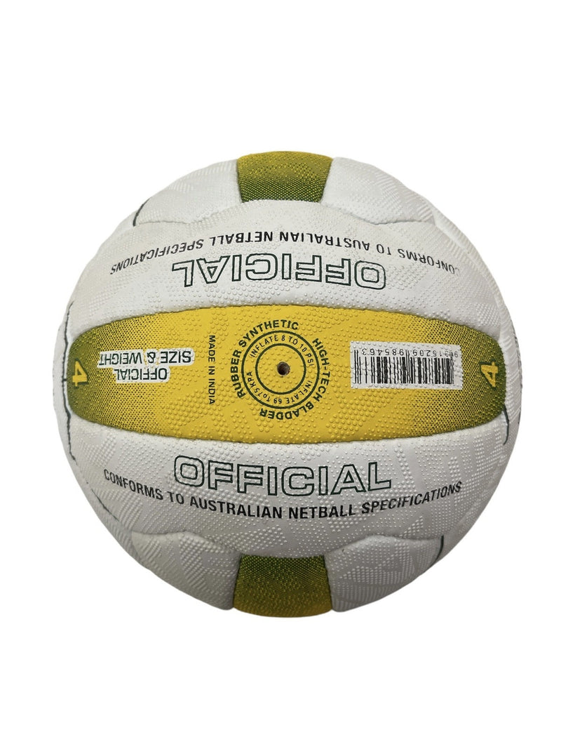 Load image into Gallery viewer, Kim Green Match Gripper Netball Hand Sewn Waterproof Net Ball Official Size 4-2