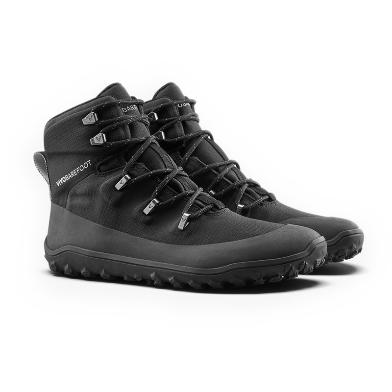 Load image into Gallery viewer, Vivobarefoot Tracker Textile AT Womens Obsidian