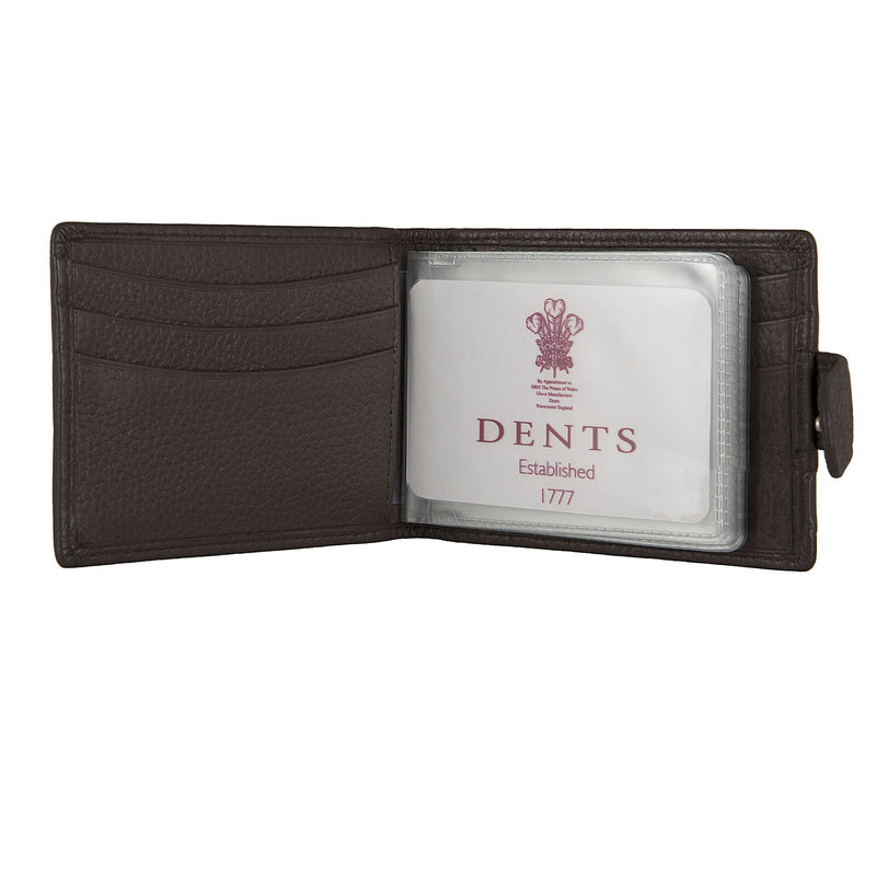 Load image into Gallery viewer, Dents Men's Pebble Grain Leather Card Holder with RFID Blocking and Tab-2
