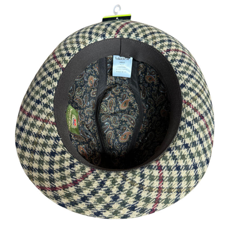 Load image into Gallery viewer, Failsworth Stafford Tweed Cap Made in UK Large Size-4
