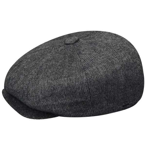 Load image into Gallery viewer, Bailey Mens Beech Ivy Newsboy Flat Cap Hat - Grey-0
