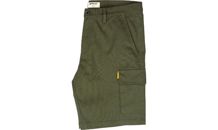 Load image into Gallery viewer, CAT Mens Stretch Cargo Shorts Caterpillar Work Workwear Bottoms - Marshland-3