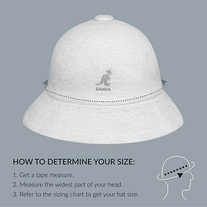 Load image into Gallery viewer, KANGOL Bermuda Casual Bucket Hat Terry Towelling Cap - White