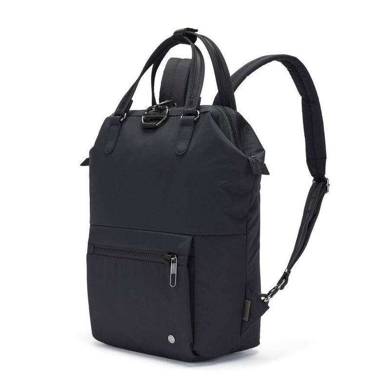 Load image into Gallery viewer, Pacsafe Citysafe CX Econyl Anti-Theft Mini Bag Backpack in Black