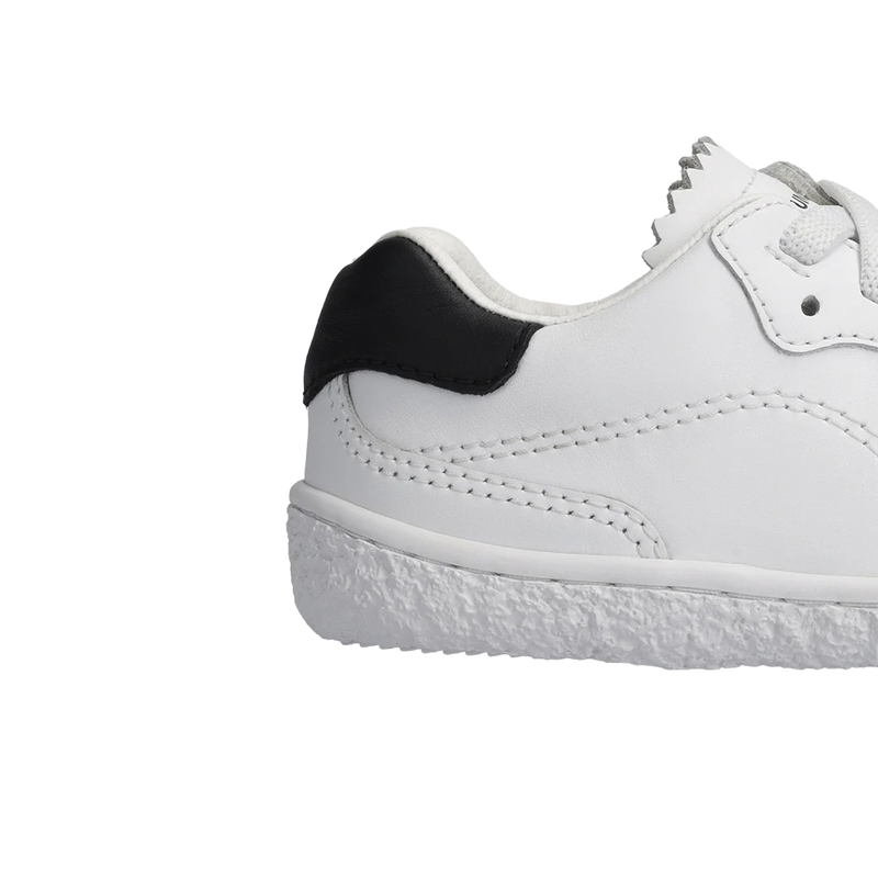 Load image into Gallery viewer, Groundies Panama Kids' Barefoot Sneakers – Off-White/Black