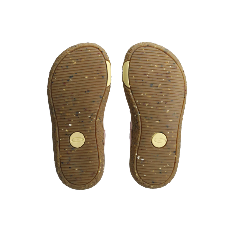 Load image into Gallery viewer, Groundies Noto 2.0 Kids' Barefoot Sandals – Rouge/Lemon Cream