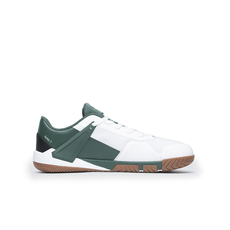 Load image into Gallery viewer, Notace Koto 1 Men's Natural Court Shoe – White/Green