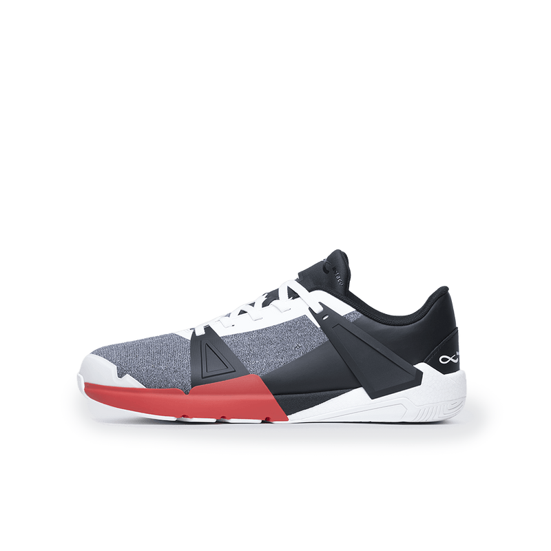 Load image into Gallery viewer, Notace Koto 1 Women's Natural Court Shoe – Red/Heathered Grey