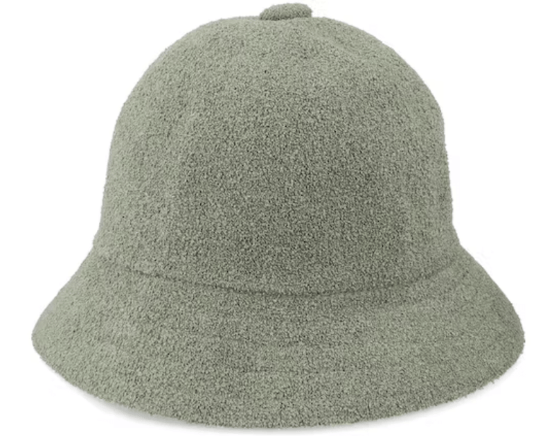 Load image into Gallery viewer, Kangol Wool Casual Unisex Bucket Hat Warm Winter Autumn Cap - Oil Green