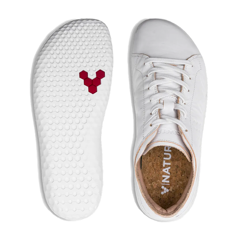 Load image into Gallery viewer, Vivobarefoot Geo Court III Womens Bright White-1