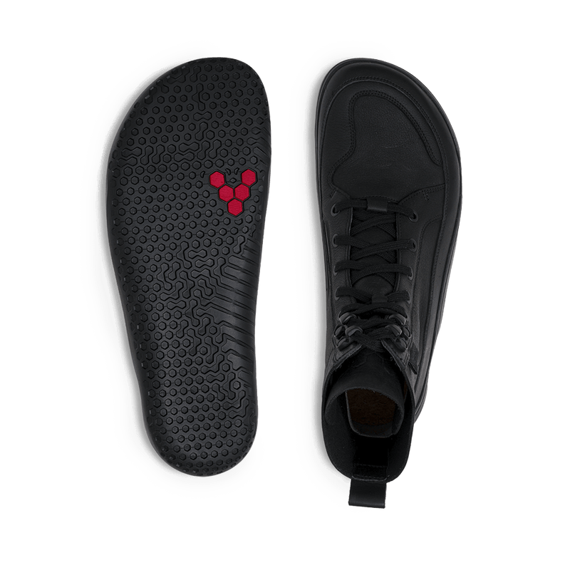 Load image into Gallery viewer, Vivobarefoot Gobi Boot Mens Obsidian-1