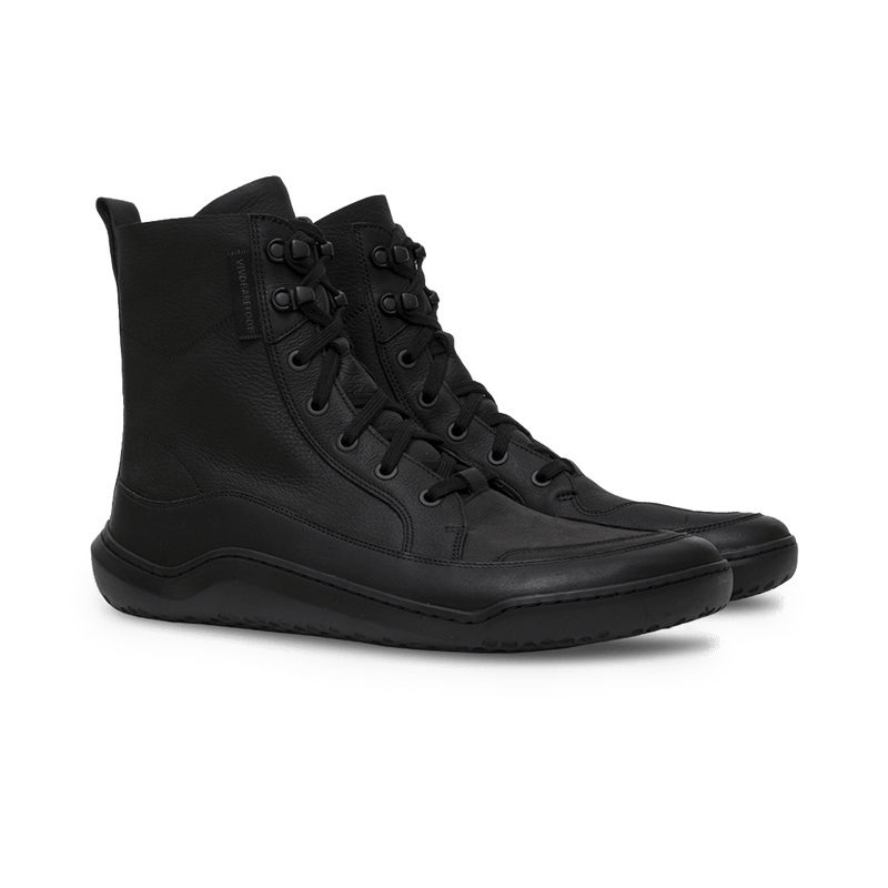 Load image into Gallery viewer, Vivobarefoot Gobi Boot Mens Obsidian-3